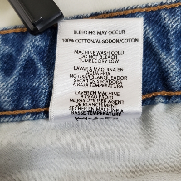 Hidden Jeans Embroidered Distressed Denim Skirt - Picture 7 of 10